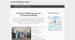 Desktop Screenshot of lichtenfeld.info