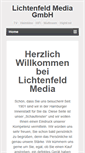 Mobile Screenshot of lichtenfeld.info
